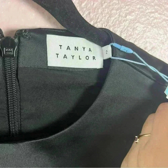 Tanya Taylor Mini Dress 2 Coquette Old Money Glam Audrey Hepburn Swiftie NYE - Picture 14 of 14